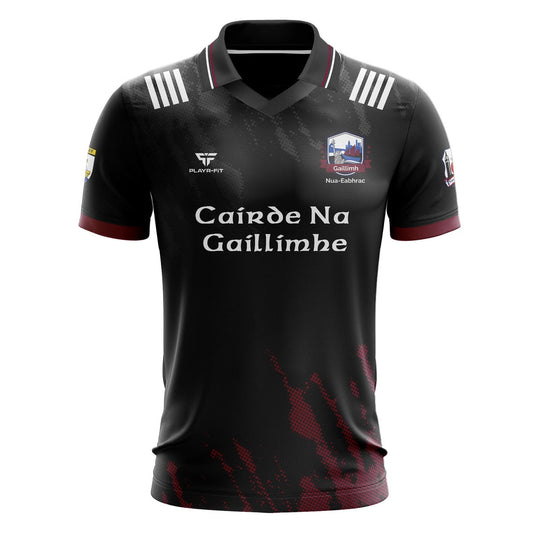 Galway NY US Jersey Outfield Playing 2025 (Black) V-Neck Collar - Adults