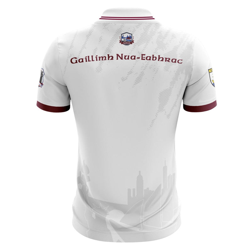 Load image into Gallery viewer, Galway NY US Jersey Outfield Playing 2025 (White) V-Neck Collar - Kids
