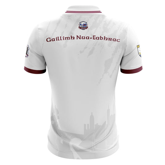 Galway NY IRE Jersey Outfield Playing 2025 (White) V-Neck Collar - Adults