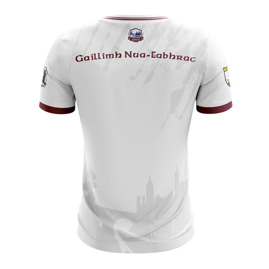 Galway NY US Jersey NY vs Galway Match (White) Ribbed Collar - Kids