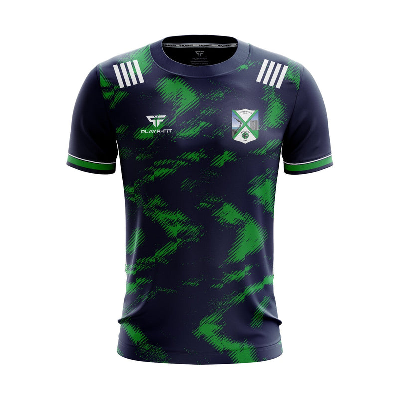 Load image into Gallery viewer, Geraldines GFC Louth Jersey F06 Navy/Green Adults

