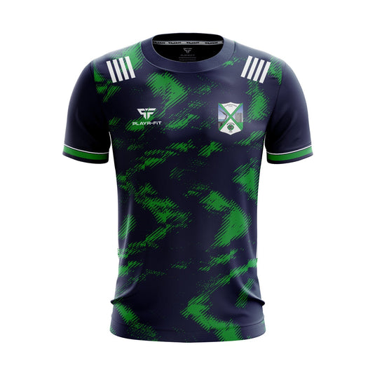 Geraldines GFC Louth Jersey F06 Navy/Green Adults