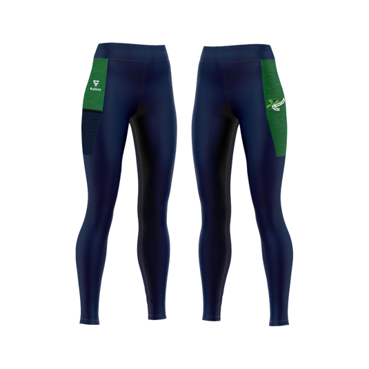 Irish Tag Rugby High Waist Leggings - Kids