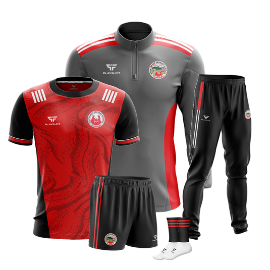 Holy Family PS Teconnaught Student PE Pack 1 (Midlayer, Jersey, Skinny Pants, Shorts, Mid Socks) - Adults