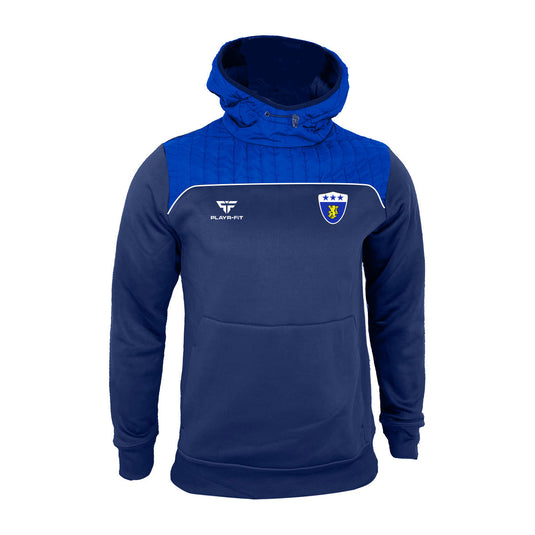 Laois County Retro Hybrid Hoodie - Kids