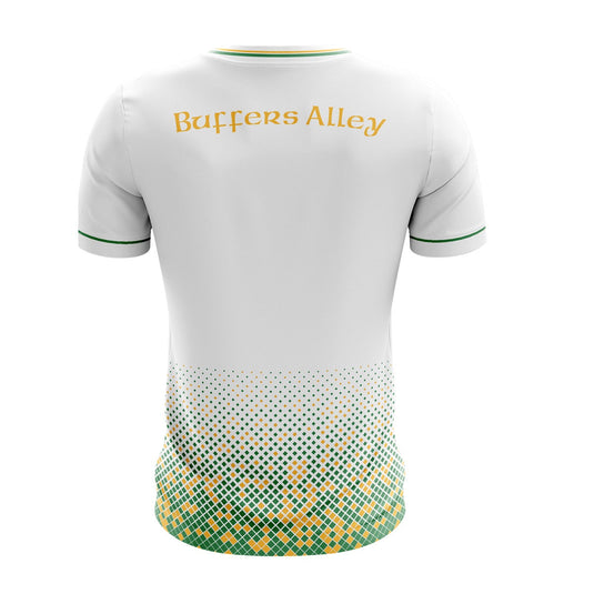 Buffers Alley Jersey 02 (White/Green/Yellow) - Adults