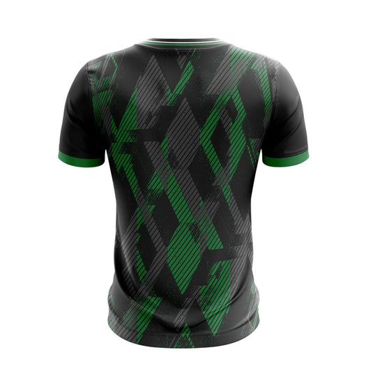Wolfe Tone GAC Derrymacash Jersey (13 Black/Green) - Kids