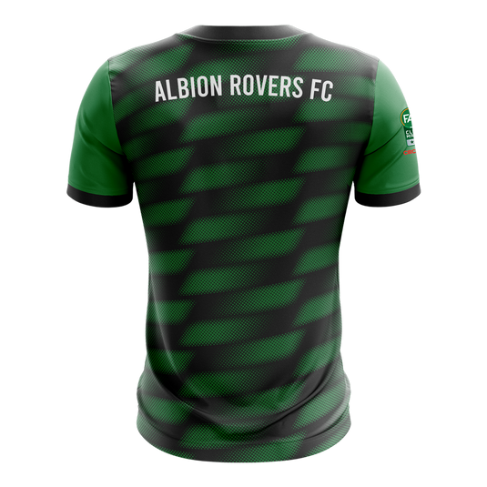 Albion Rovers FC Jersey (45 Black/Green) - Adults