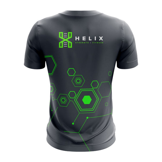 Helix Strength and Fitness Jersey (Grey) - Kids