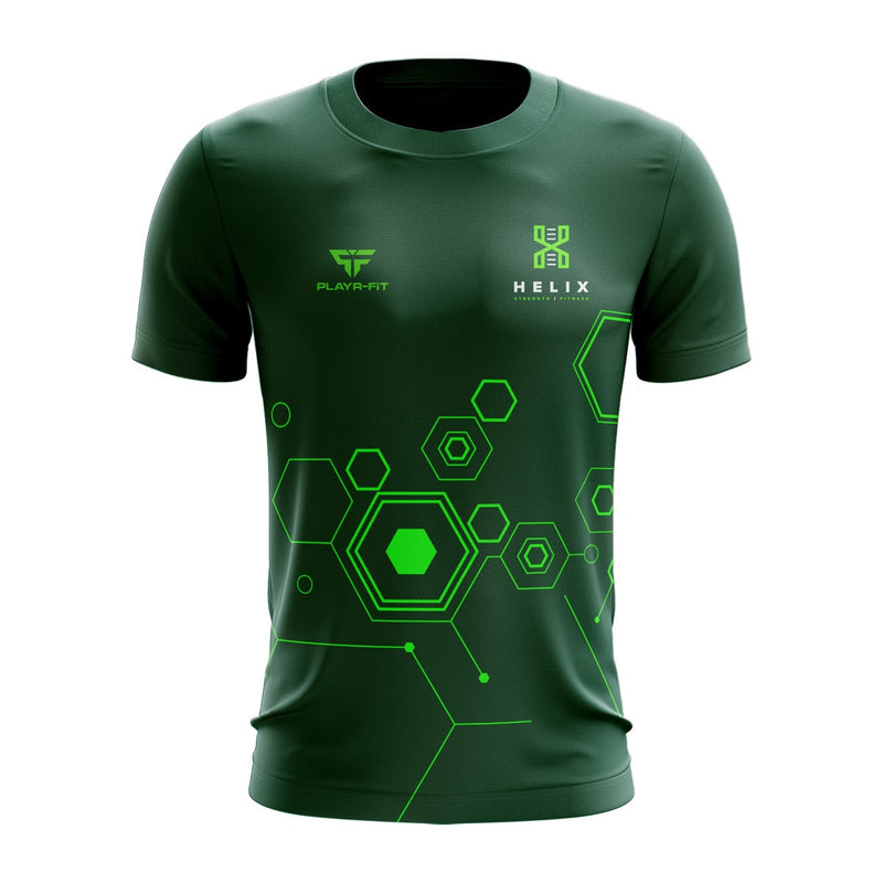 Load image into Gallery viewer, Helix Strength and Fitness Jersey (Green) - Adults
