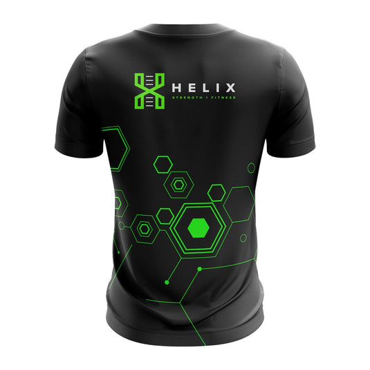 Helix Strength and Fitness Jersey (Black) - Kids