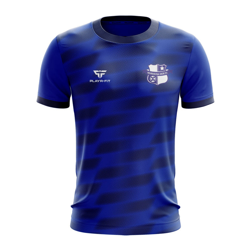 Load image into Gallery viewer, Muirhevna Mor FC Jersey (Blue 01) - Kids

