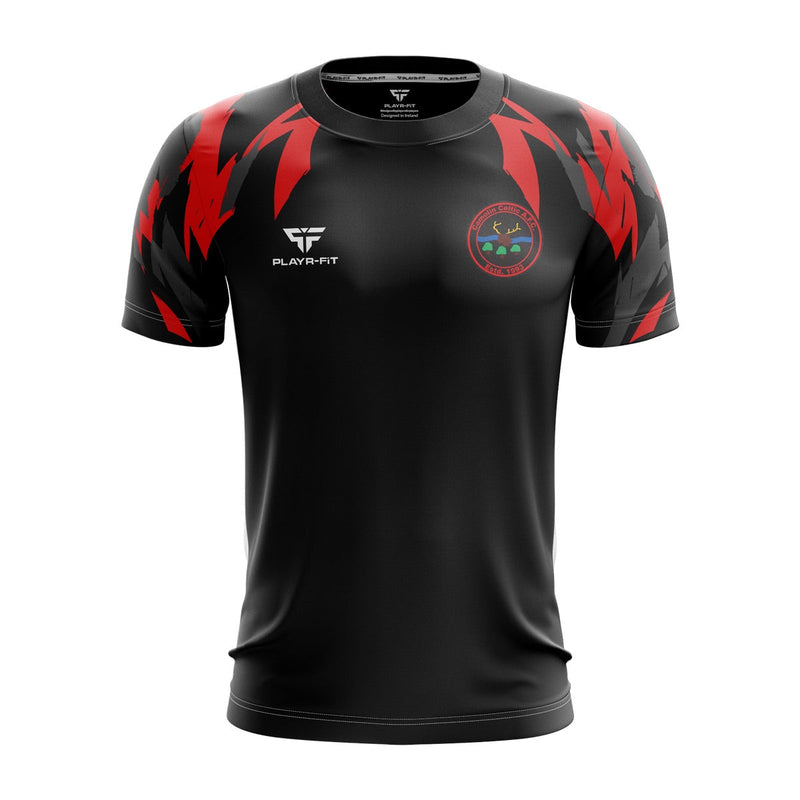 Load image into Gallery viewer, Camolin Celtic AFC Jersey 52 Black - Kids
