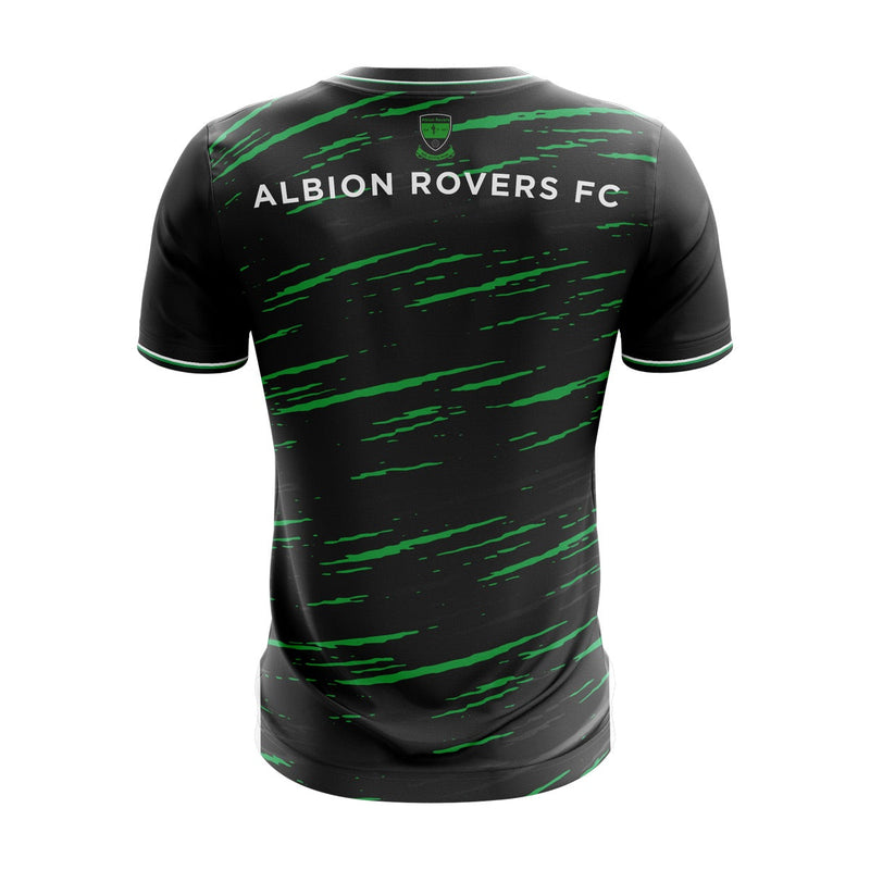 Load image into Gallery viewer, Albion Rovers FC Jersey (Black) - Kids
