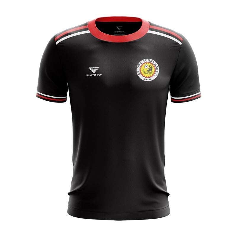 Load image into Gallery viewer, Oxford Sunnyside FC Training Jersey Black - Adults
