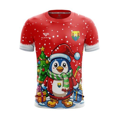 County Retro Christmas Jersey Penguin Jersey Cork - Adults