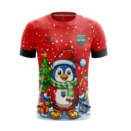 County Retro Christmas Jersey Penguin Jersey Down - Adults