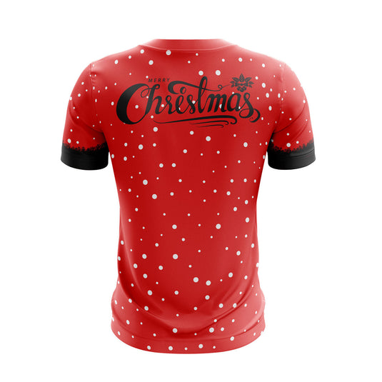 County Retro Christmas Jersey Penguin Jersey Down - Adults