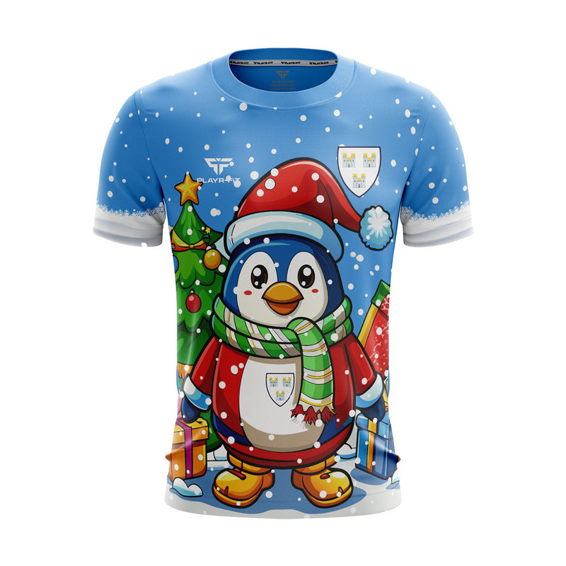 Load image into Gallery viewer, Retro Christmas Jersey Penguin Jersey Dublin - Adults
