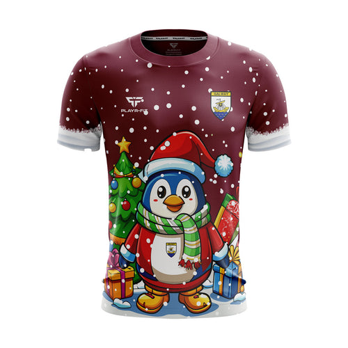 County Retro Christmas Jersey Penguin Jersey Galway - Kids