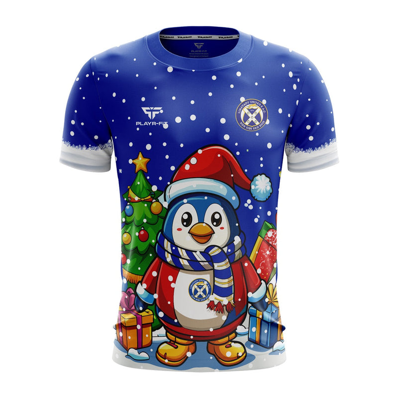 Load image into Gallery viewer, NIFL Partner Club Christmas Jersey Penguin Jersey (Limavady United FC) - Kids
