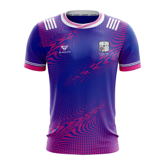 Culloville Blues GAC Jersey F28 (Blue/Pink) - Adults