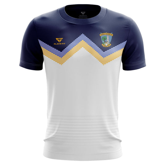 Diarmuid o Mathuna GAC Jersey (D24 White Elite-Fit) - Adults