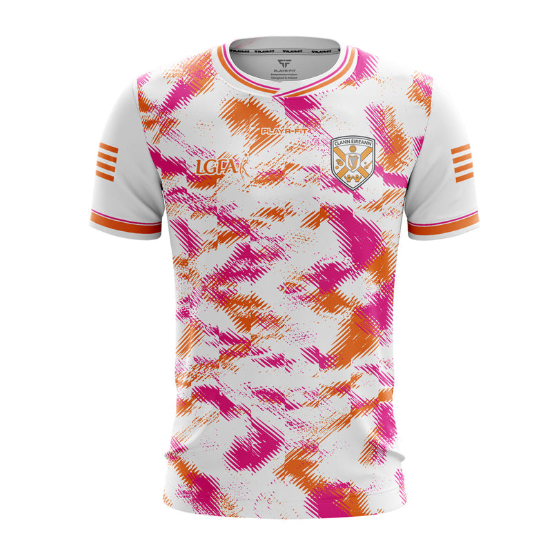 Load image into Gallery viewer, Clann Eireann Jersey F06 White (LGFA) - Kids

