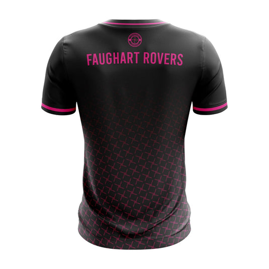 Faughart Rovers FC Jersey (Black/Pink) - Adults