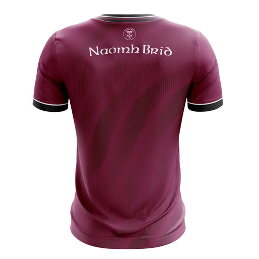 Naomh Brid Hurling & Camogie Jersey (Maroon Camogie) - Kids
