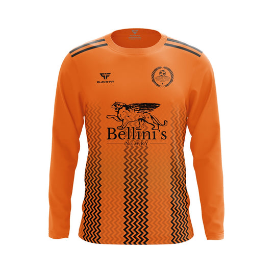Orchard United FC Jersey (Long Sleeve) GK Orange - Adults