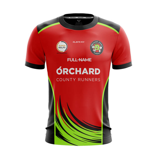 Orchard County Runners Jersey Red Super Halfs - Kids