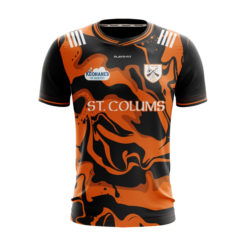 Load image into Gallery viewer, St Colums Camogie &amp; Ladies Football Jersey (Camo) - Adults
