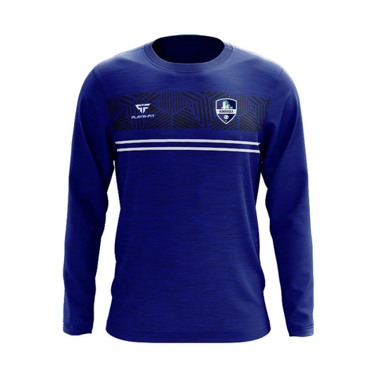 Kinvara United Crew Neck Optimum Royal Blue/Black - Kids