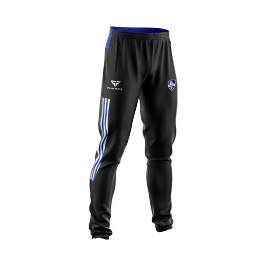 Kinvara United Skinny Pants Optimum Black/Royal Blue - Kids