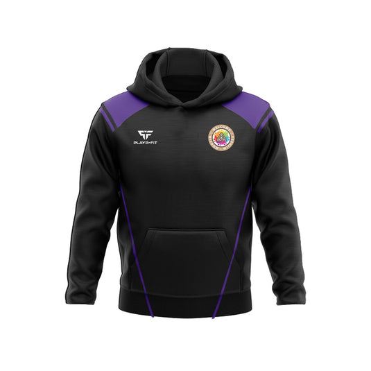Le Cheile Secondary School Hoodie Vigour Black/Purple - Kids