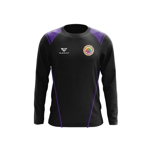 Le Cheile Secondary School Crew Neck Vigour Black/Purple - Kids