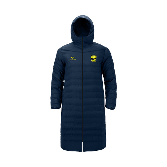 Lisahally FC Long Padded Jacket (Below Knee) - Adults