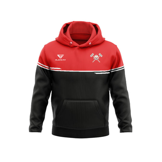 Maghera Wargaming Hoodie Courage Black-Red - Adults