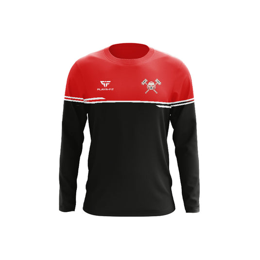 Maghera Wargaming Crew Neck Courage Black-Red - Kids
