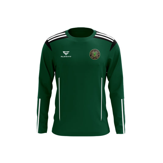 Michael Davitts CSC Liverpool Crew Neck Adroit Green - Kids
