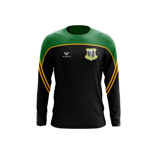 St Josephs GFC Louth Crew Neck Momentum (Black) - Adults
