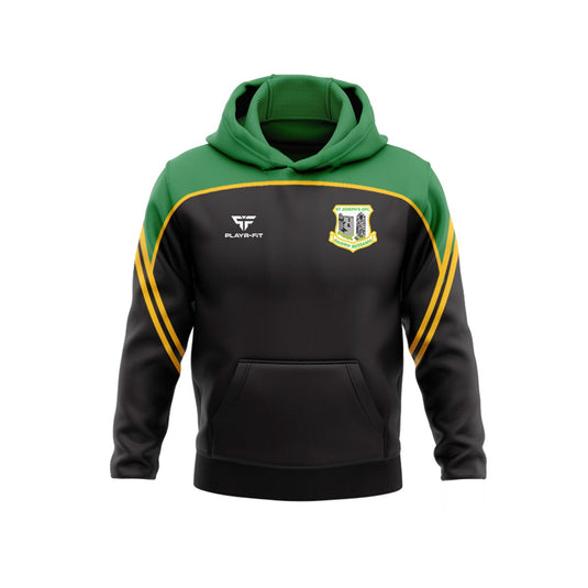 St Josephs GFC Louth Hoodie Momentum (Black) - Kids