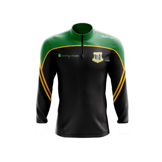 St Josephs GFC Louth Midlayer (1/4 Zip) Momentum (Black) - Kids
