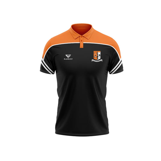 Knocks Grattans Hurling Polo Momentum (Black/Orange) - Adults