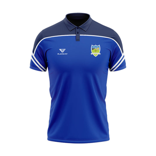 Roche Emmets CLG Polo Momentum Blue/Navy/White - Adults