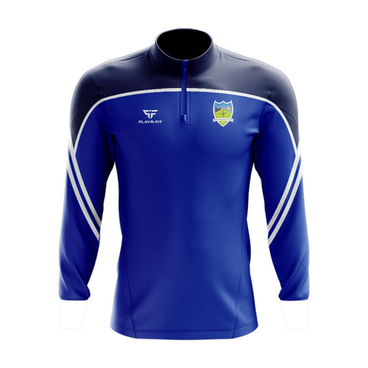 Roche Emmets CLG Midlayer (1/4 Zip) Momentum Blue/Navy/White - Kids