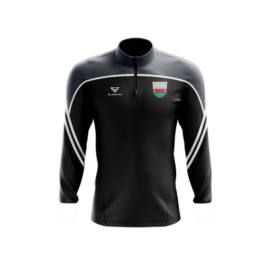 Brookvale FC Midlayer (1/4 Zip) Momentum (Black) - Kids
