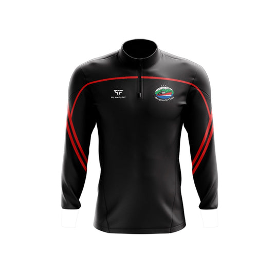 Dingle LGFA Midlayer (1/4 Zip) Momentum Black - Kids