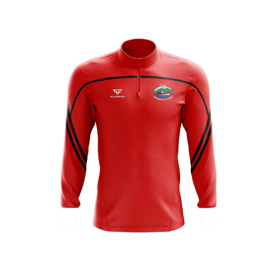 Dingle LGFA Midlayer (1/4 Zip) Momentum Red - Kids